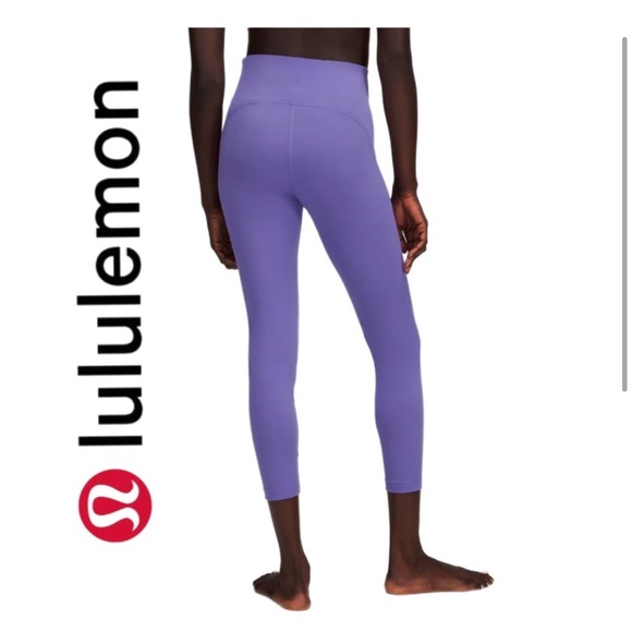 NWT LuLuLemon InStill High-Rise Tight 25" Size 4 Colour Charged Indigo Purple - Picture 2 of 4